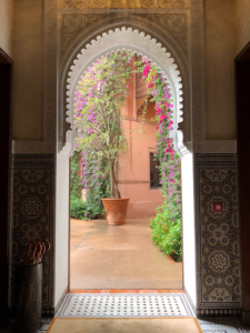 The Royal Mansour gardens