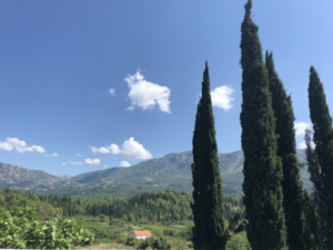 Rolling hills of Montenegro 