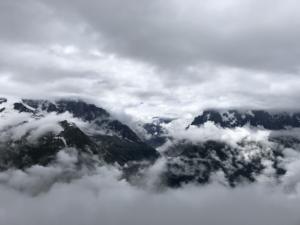  La Jonction at 8500ft cloud cover