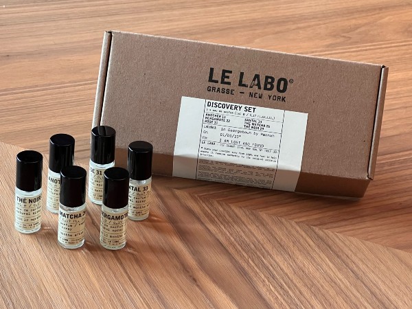 Le Labo perfume boxes