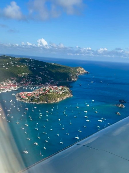 View of St Barths