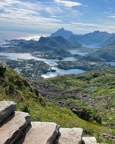 Hike over Svolvaer