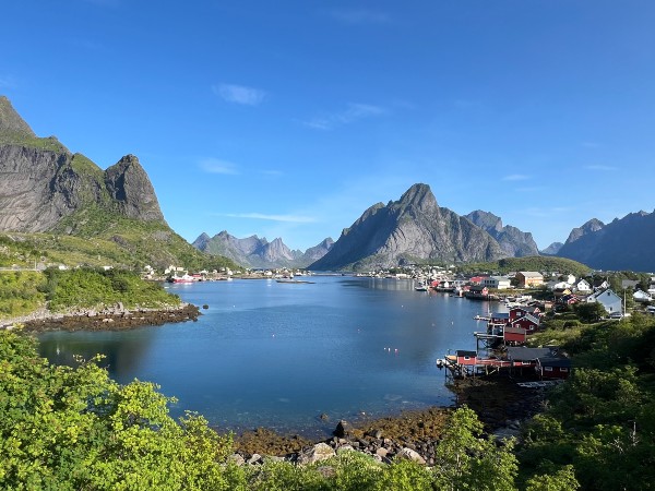 View of Reine