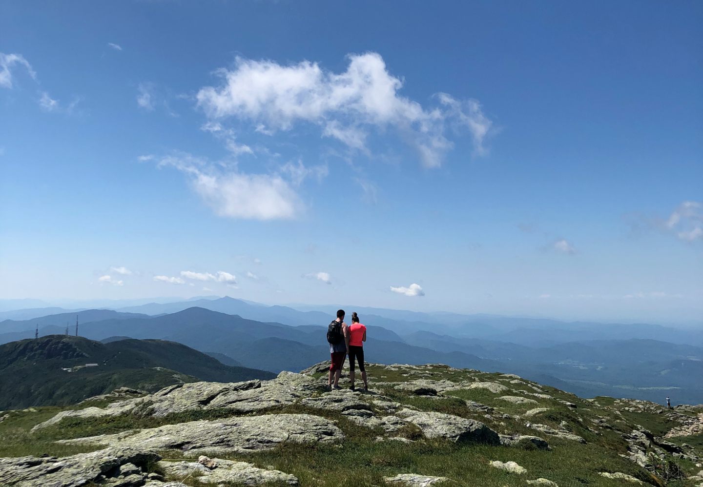 hikers in Stowe